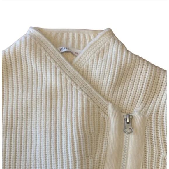 Athleta Stowe Merino Wool Zip Sweater XS - Picture 2 of 5